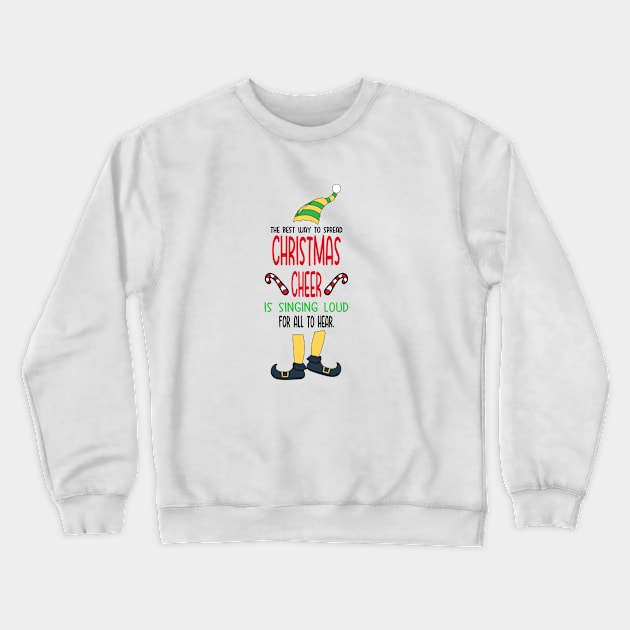 Christmas Cheer Crewneck Sweatshirt by CanossaGraphics